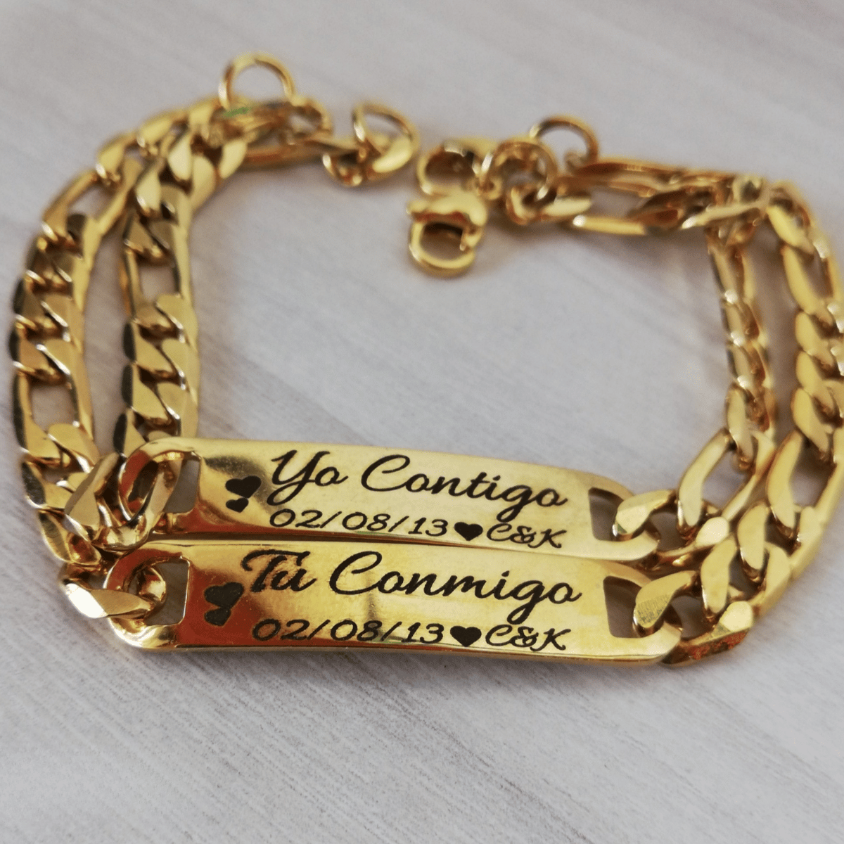 Pulsera Acero Inoxidable Personalizada