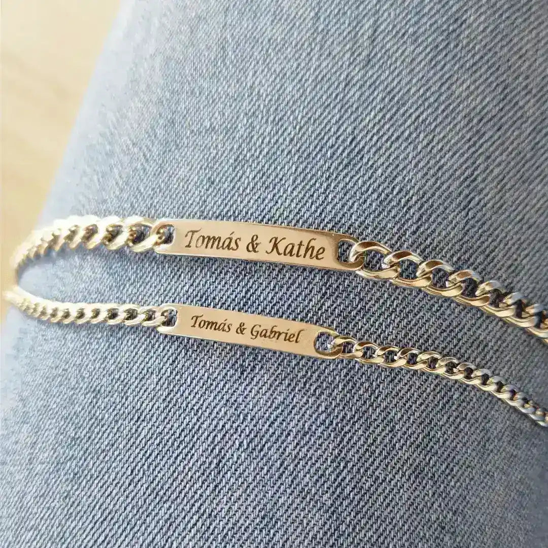 Pulsera Acero Inoxidable Personalizada
