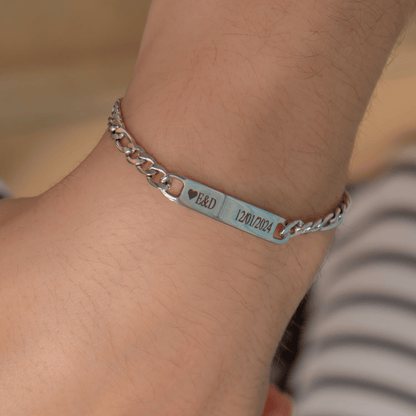 Pulsera Acero Inoxidable Personalizada