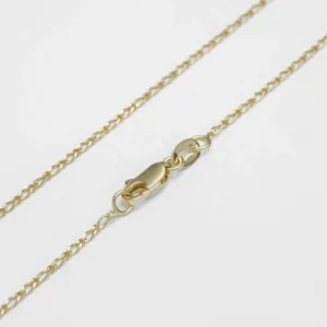 Cadena eslabones oro laminado 18k