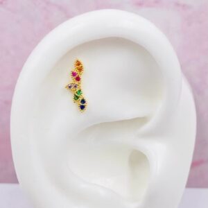 Piercing Espiga Colores