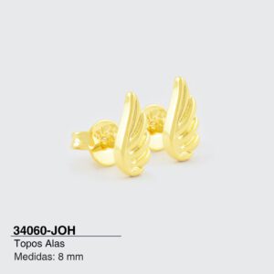 Topos alas Oro Laminado