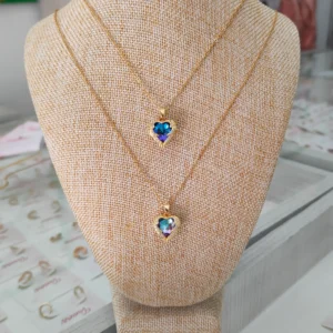 Cadena Corazon Tornasol